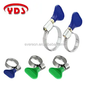 Adjustable Quick Release Pipe <b>Clamps</b> with Butterfly Handle Inch Measurement System - Product Image 2