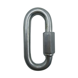 Овальный карабин из нержавеющей стали с цинковой резьбой - Product Image 4