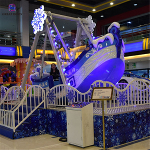 De alta calidad de la familia Parque de Atracciones juegos hielo nieve tema mini Barco Pirata swing paseos <span class=keywords><strong>en</strong></span> barco <span class=keywords><strong>en</strong></span> venta - Product Image 1