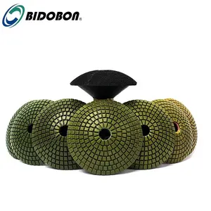 Bidobon 4 "קערת קשת סוג יהלומי פוליש Pad עבור ogee קצוות