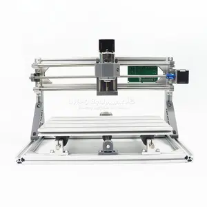 Gravador a laser roteador de madeira mini cnc pcb máquina de fresagem 3018 pro