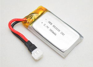 อัตราสูงแบบชาร์จ<span class=keywords><strong>802035</strong></span> 3.7โวลต์380มิลลิแอมป์ชั่วโมง20C ลิเธียมโพลิเมอร์ <span class=keywords><strong>Li</strong></span> ไอออนแบตเตอรี่