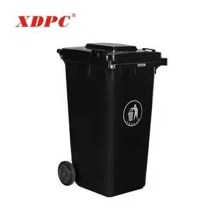 XDPC Buy direct from china factory topmost 120 litter plastic garbage bin