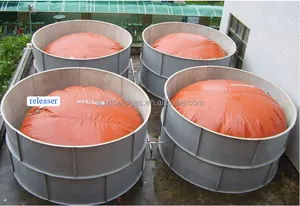 PUXIN 0.5m3-200m3 anti-corrosion biogas storage bag