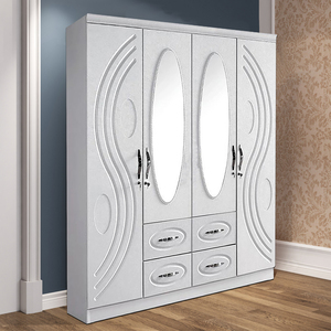 Pellicola IN PVC laminato MDF armadio camera da letto mobili con un design moderno - Product Image 6