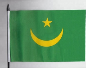 Al por mayor promocional barato impreso <span class=keywords><strong>Mauritania</strong></span> país <span class=keywords><strong>Bandera</strong></span> Nacional - Product Image 4