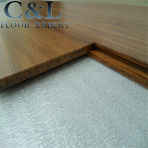 Suelo de Bambú Tejido en Tiras Sólidas Carbonizadas Lisas de 14 mm, Color Natural, Superventas 2025 - Product Image 3