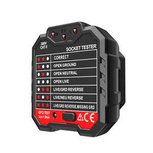 Habotest HT106B Socket <span class=keywords><strong>Tester</strong></span> <span class=keywords><strong>Live</strong></span> <span class=keywords><strong>Wire</strong></span> <span class=keywords><strong>Tester</strong></span> Voor Thuis En Industrieel Gebruik Met Lcd-scherm En Rcd - Product Image 5