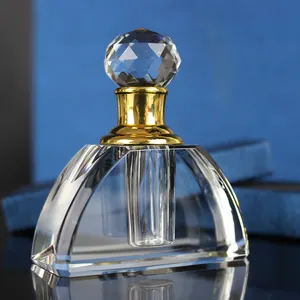 清除手工可再充装水晶玻璃香水香水瓶制造