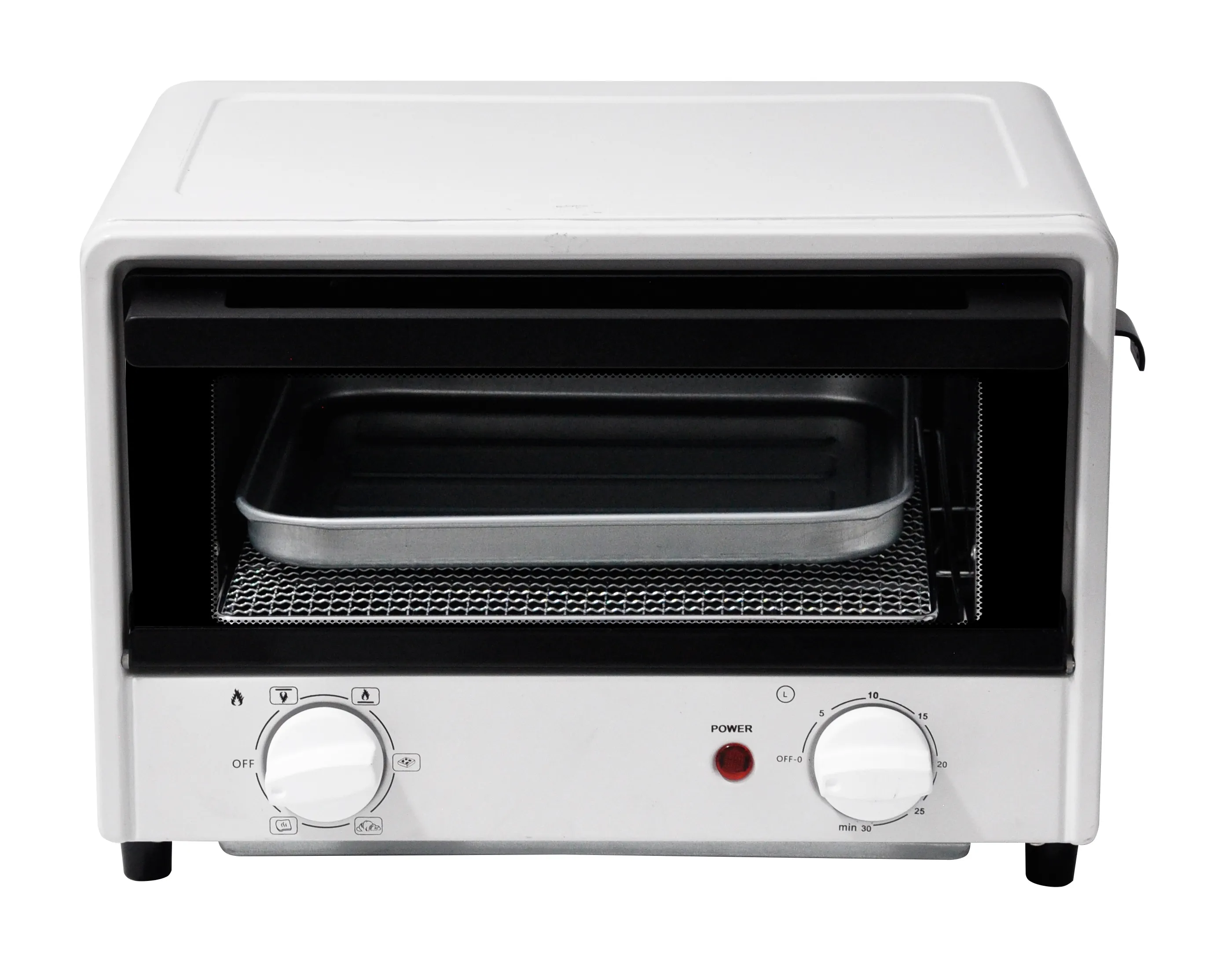 Hot Sales 2019 Nieuwe 12L Elektrische Stoom Oven Broodrooster Met Enkele Low-E Glas Deur