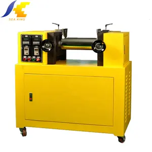 Rubber Plastic silicone text lab mixing mill