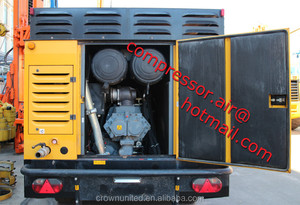 Compresseur d'air portable 290 PSI, 784 CFM pour forage de puits et sablage - Product Image 3