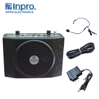 INPRO PL-605 Amplificateur de puissance stéréo miniature 20W ABS sans fil 1 canal Son standard numérique portable 50Hz-10kHz 92dB