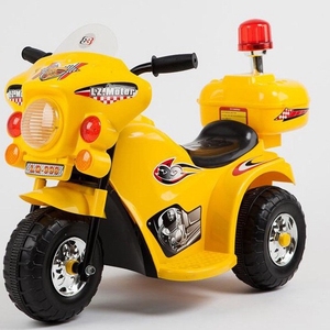 Moto électrique pour enfants avec lumières colorées / Moto électrique à trois roues en plastique à vendre - Product Image 3