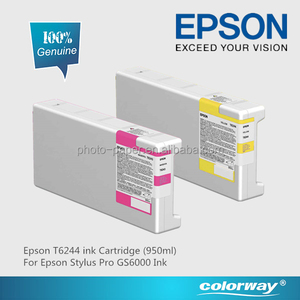 100% originale <span class=keywords><strong>Epson</strong></span> Cartuccia di T6248 Arancione (950ml) (C13T624800) per <span class=keywords><strong>Epson</strong></span> Stylus Pro GS6000 Inchiostro - Product Image 1