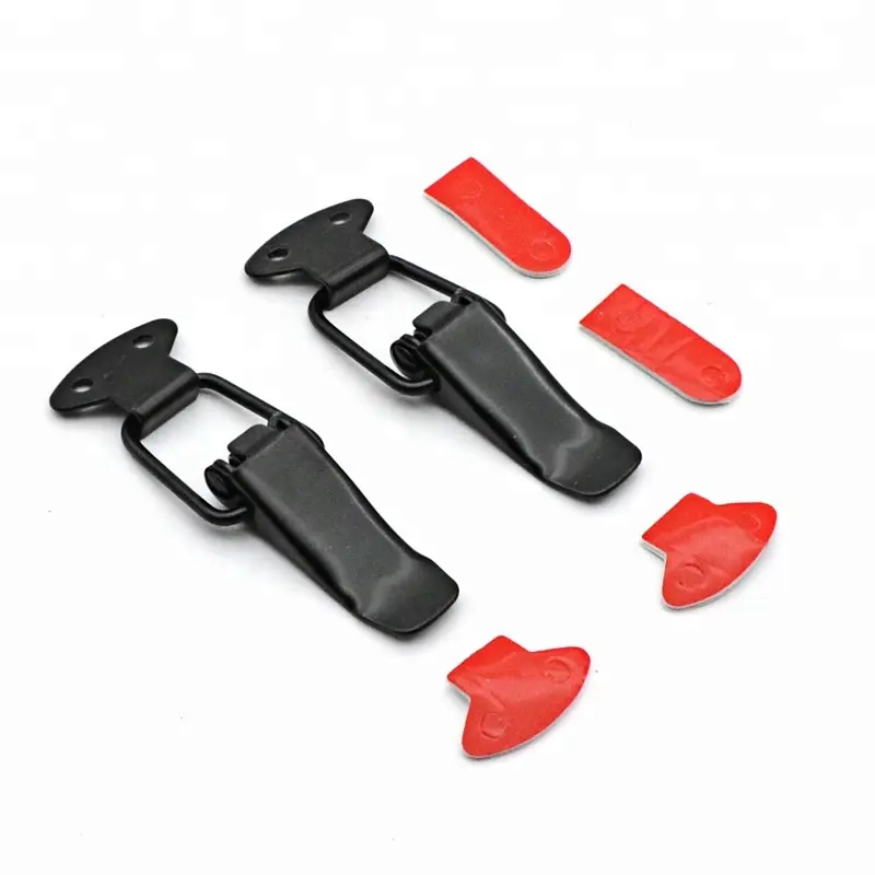 NIEUWE STIJL AUTO GROTE ZWARTE BOOT BONNET SIDE BUMPER TOGGLE FASTENERS VANGST CLIPS