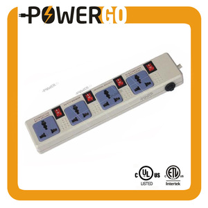 Boiter — protecteur de surcharges universel à 4 voies, prises d'alimentation, interrupteur ON/OFF, câble d'alimentation de 3m, couleur blanche - Product Image 2