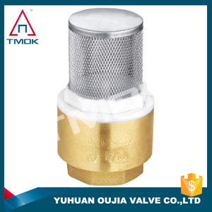 ISO CE aprobado sello de bronce <span class=keywords><strong>el</strong></span> filtro de aceite hidráulico bomba de agua válvula de pie latón colador - Product Image 4
