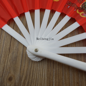 Thâm quyến nhà máy tùy chỉnh logo riêng 12 "14" nhựa tay vải lớn Kungfu Fan fan hâm mộ lớn - Product Image 4