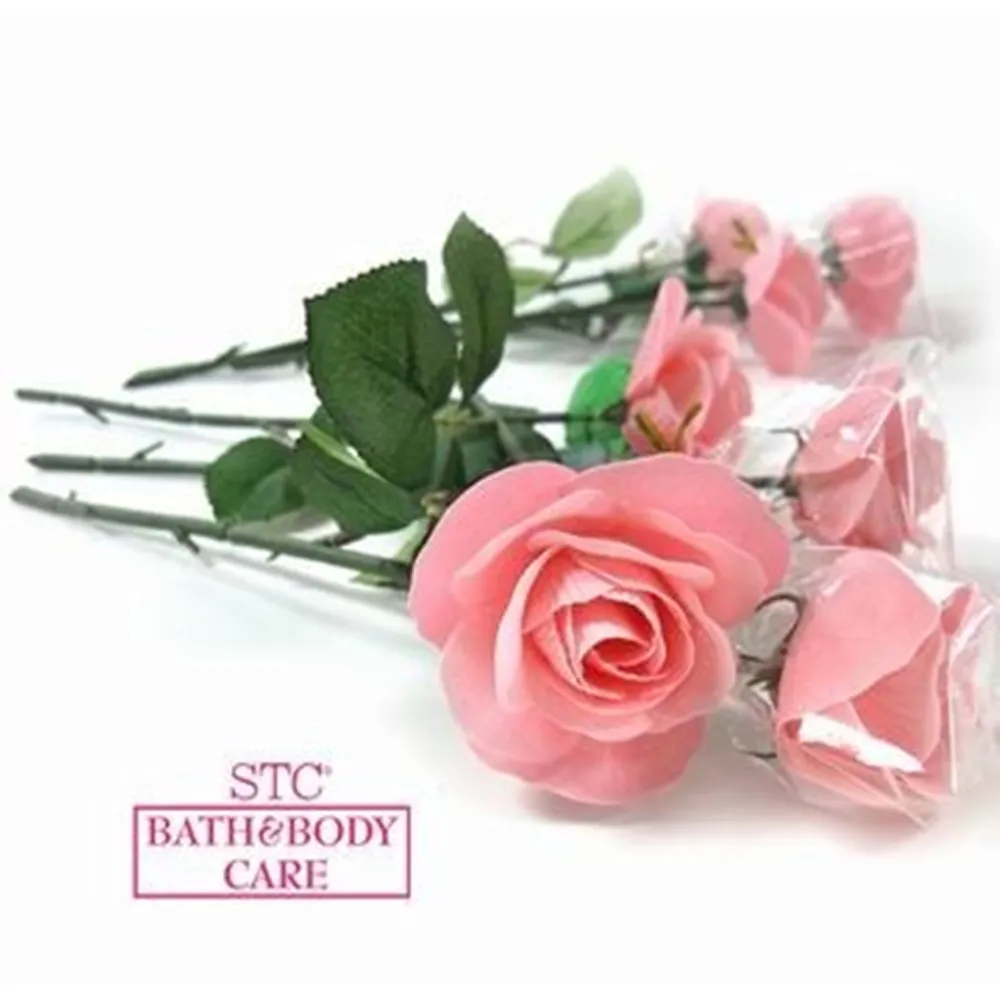 Savon romantique parfumé en fleurs, un bain simple, décoration promotion, articles pour cadeaux de la saint-valentin