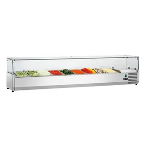 Goedkope Gebruikt 2 Deur Teller Top Metro Sandwich/Saladette/Salade Bar Koelkast Prep Tafel Gekoelde