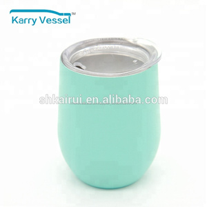 Double Paroi En Acier Inoxydable Isolation Sous Vide Incassable <span class=keywords><strong>Sans</strong></span> <span class=keywords><strong>Pied</strong></span> Potable Gobelets de <span class=keywords><strong>Vin</strong></span> avec Couvercle - Product Image 5