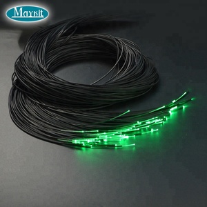 PMMA PVC nero rivestito end glow cavo <span class=keywords><strong>in</strong></span> <span class=keywords><strong>fibra</strong></span> <span class=keywords><strong>ottica</strong></span> per piscina luce della stella - Product Image 5