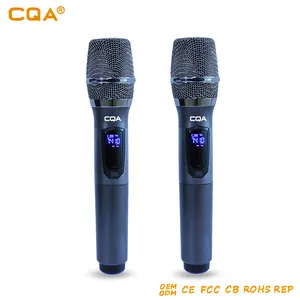 Microphone sans fil chinois CQA 2019 CQA, nouveau modèle privé, micro batterie pour système de conférence/karaoké