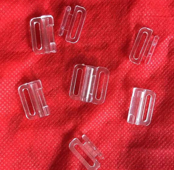 Clear plastic Bikini transparent clasp