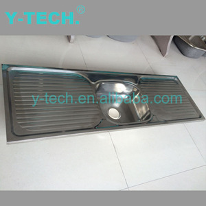 YK-X150 Professionali Personalizzati Cucina Lavello In Acciaio Inox Con Goccia D'acqua Vassoio