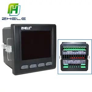 Neueste LED-Digital anzeige Ameter/Voltmeter Multi Panel Meter mit RS485-Kommunikation