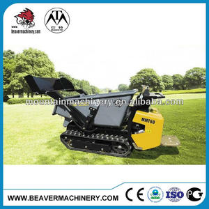 CE 800 kg Karet Track Crawler Mini Dumper Hidrolik Pemuatan Diri MMT60 dengan Sekop - Product Image 4