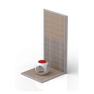 UrbanEdge金架浴室陈列室地毯展示石板架浴室展示架 - Product Image 3