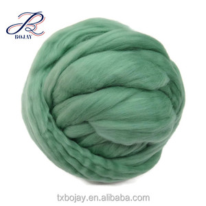 Bojay tricot à la main Super gros fil de laine mérinos 100% fil de laine doux biologique pour fil de couverture tricoté - Product Image 5