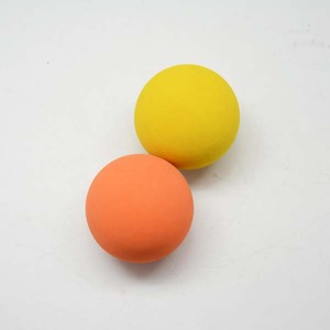 Palla di Gomma a Basso Rimbalzo 63mm/60mm/57mm con Logo Personalizzato per Giochi, Palla di Gomma Colorata Cava - Product Image 2