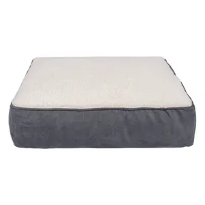 Latest designs plush memory foam insert pet bed for dog or cat