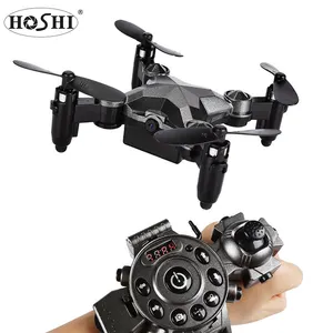 Hoshi DH-800 Horloge drone WIFI FPV Camera Draagbare Drone RC Quadcopter Horloge Stijl Mini RC UFO Pocket Drone voor Kids RTF OEM