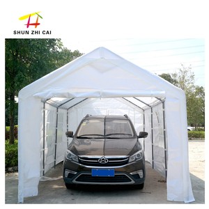 Nouvelle conception de voile d'ombrage, abri de voiture en métal pour <span class=keywords><strong>2</strong></span> <span class=keywords><strong>voitures</strong></span> - Product Image 2