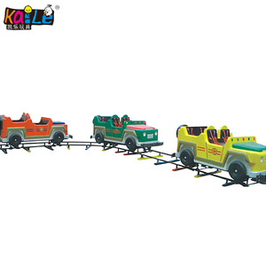 Vendita calda Attrezzature parco A Tema Kiddie Rides Elettrica Corsa All'aperto Pista del Treno 7 sedili 7-10 km/<span class=keywords><strong>h</strong></span> - Product Image 6