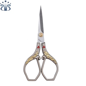 Kéo Trang Sức Rồng Phượng Kéo Thêu Bằng Thép Không Gỉ Cổ Điển - Product Image 3