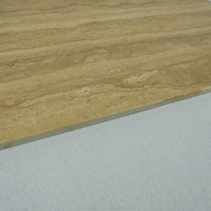 Phật Sơn Sản Xuất Iran <span class=keywords><strong>Walnut</strong></span> Beige <span class=keywords><strong>Travertine</strong></span> Đánh Bóng Và Epoxy Đầy <span class=keywords><strong>Travertine</strong></span> Panel Với Gạch Men - Product Image 3