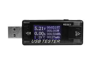KWS-MX17 Digital Charger Battery <strong>Detector</strong> Monitor Current <strong>Voltage</strong> Meter 8 in 1 USB Tester Voltmeter - Product Image 2