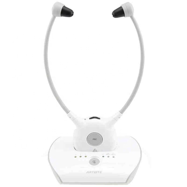 Artiste APH100 Earphone Wireless 2.4G for Watching TV Elderly Headphone Headset With EU/US Plug
