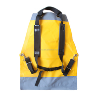 Pulvérisateur à dos portable ILOT pour lutte contre les incendies de forêt, pompe à incendie de terrain sauvage avec pompe manuelle en acier inoxydable pour interventions d'urgence
