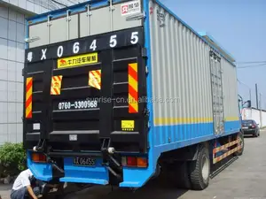 Produttore professionale cina sponda idraulica elettrica per camion da 1-2.5 tonnellate