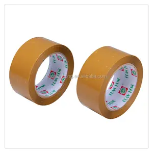 茶色の電子工業用BOPP透明包装テープシンタ