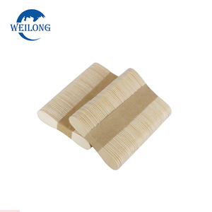 Desechables individualmente artes y manualidades para vuelos de madera cucharas de helado de. - Product Image 4