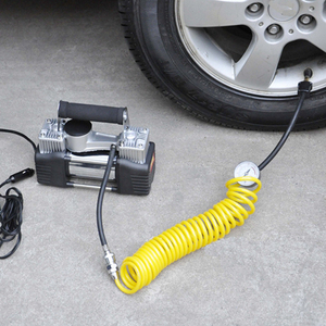 MINI pompe à AIR PORTABLE pour pneus, <span class=keywords><strong>gonfleur</strong></span> de pneus robuste, 12V, pour voiture, nouveau prix - Product Image 3