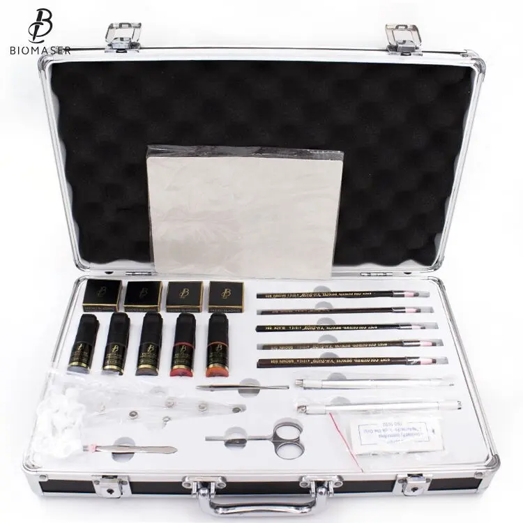 Tattoo Supply Eyebrow Manual Tool World Famous Dynamic Tattoo Ink Set Silky Misty Microblading Kit For Eyebrow Embroidery