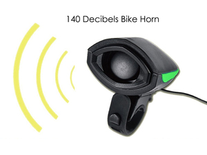 Klaxon de vélo rechargeable par USB, 140 décibels, klaxon de vélo super puissant, sonnette de <span class=keywords><strong>guidon</strong></span> de vélo - Product Image 4